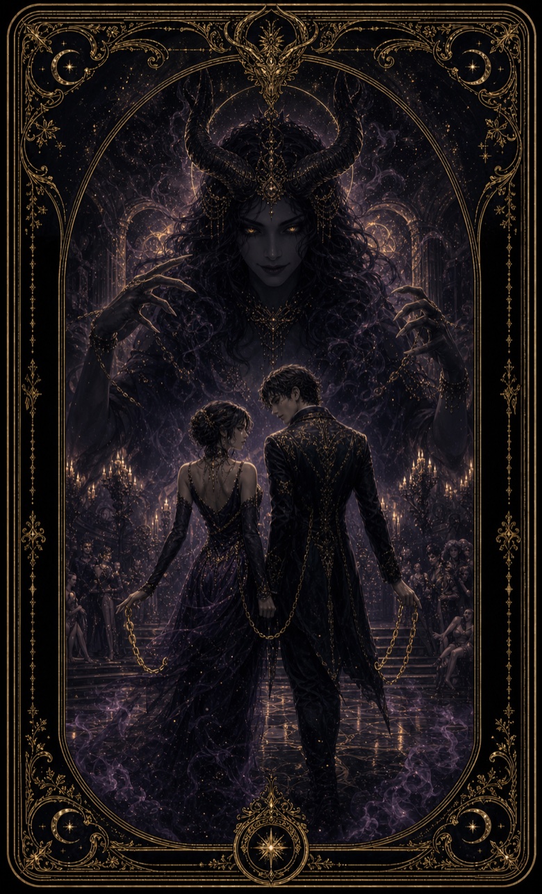 Der Teufel, mystische Tarotkarte