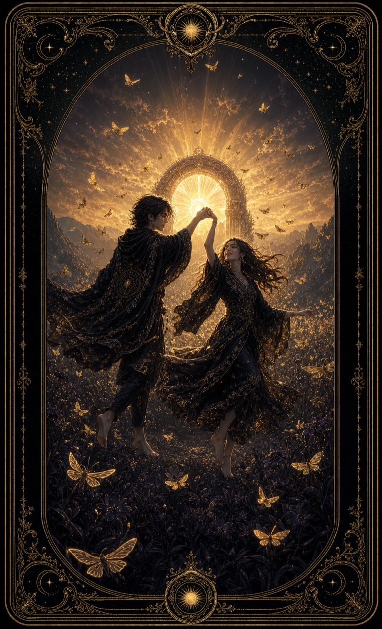 Die Sonne, mystische Tarotkarte
